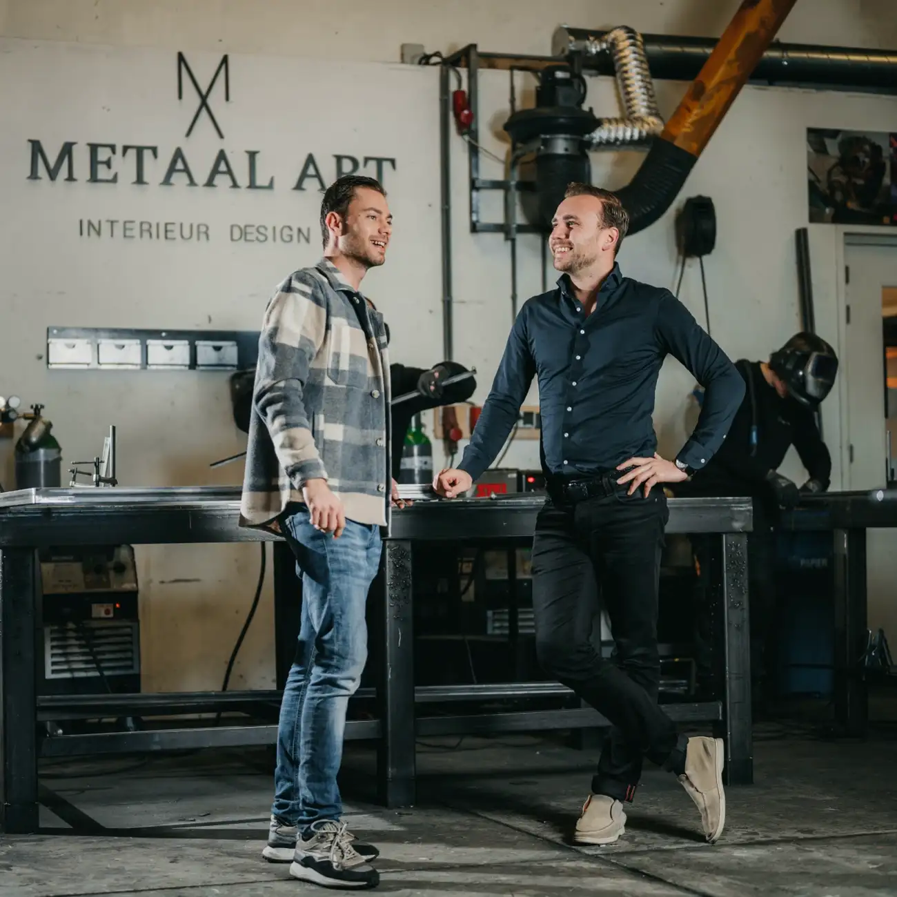 Jordy en Arthur van Metaal Art