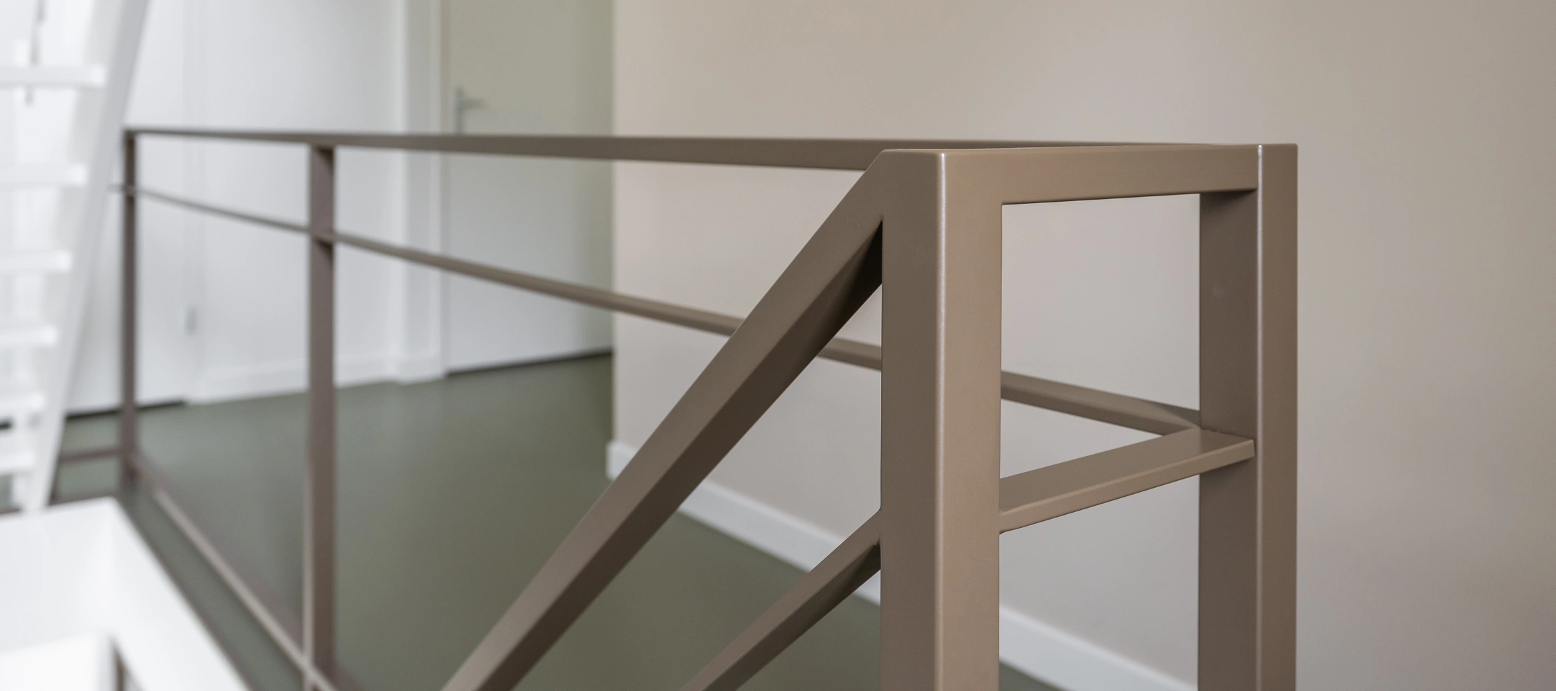 Bronzen stalen balustrade op maat