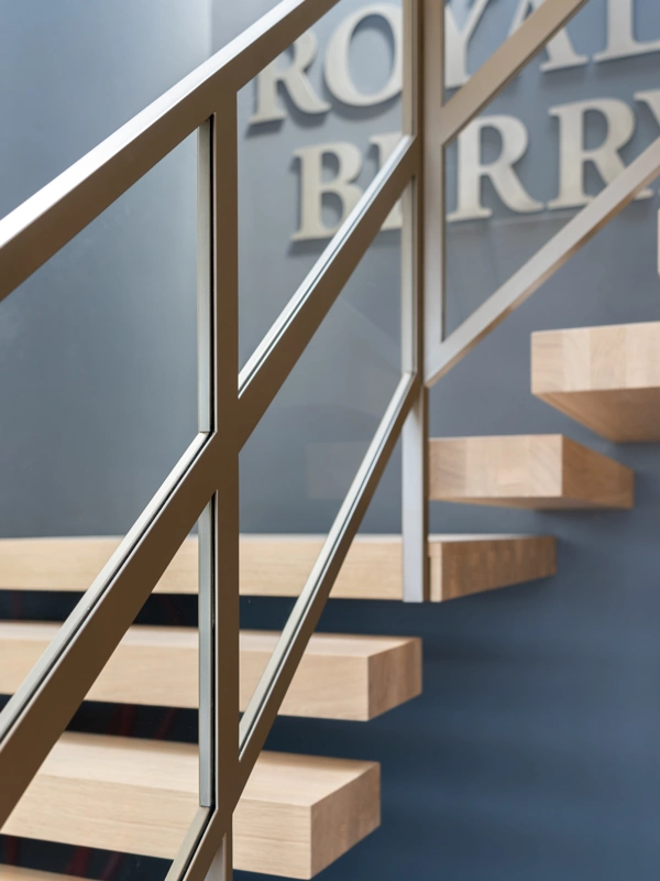 Stalen balustrade