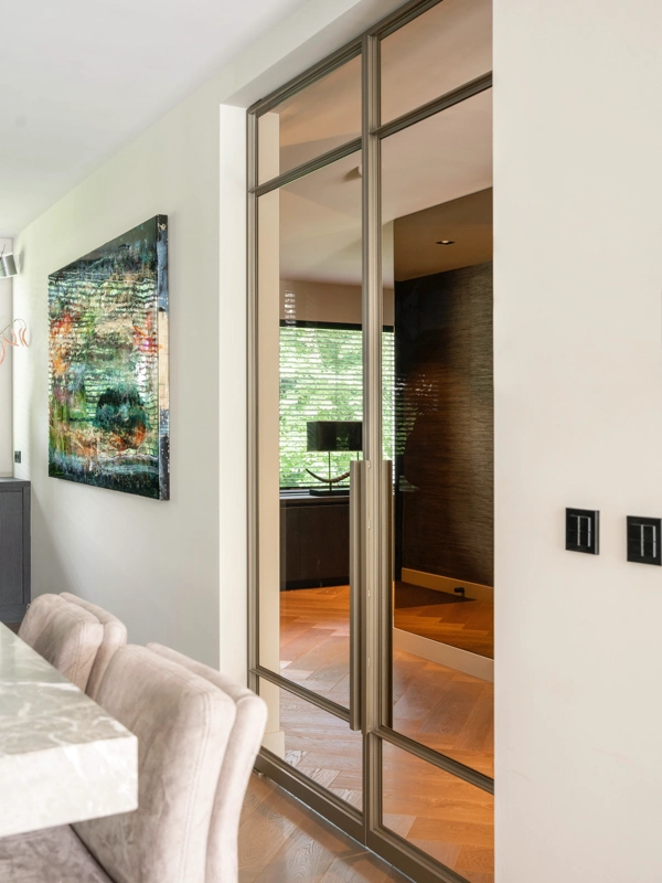 Stalen deuren in woning Amsterdam