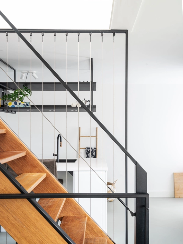 Roomdivider van staal