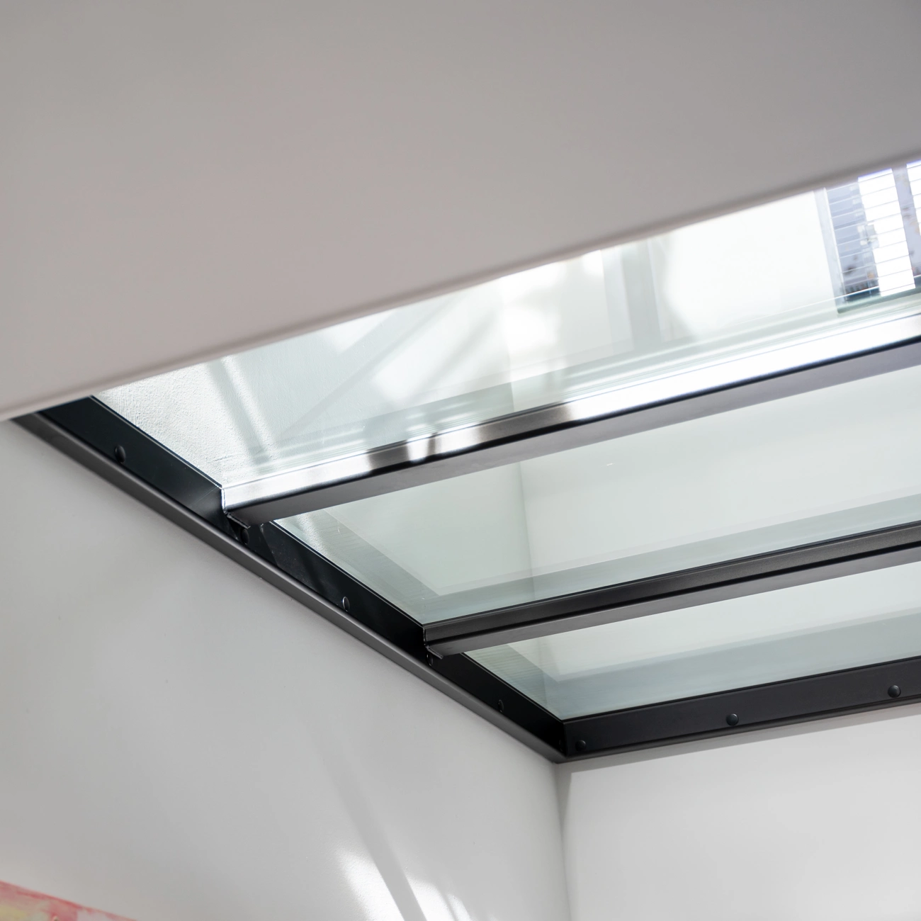 Vlakverdeling beloopbaar glas