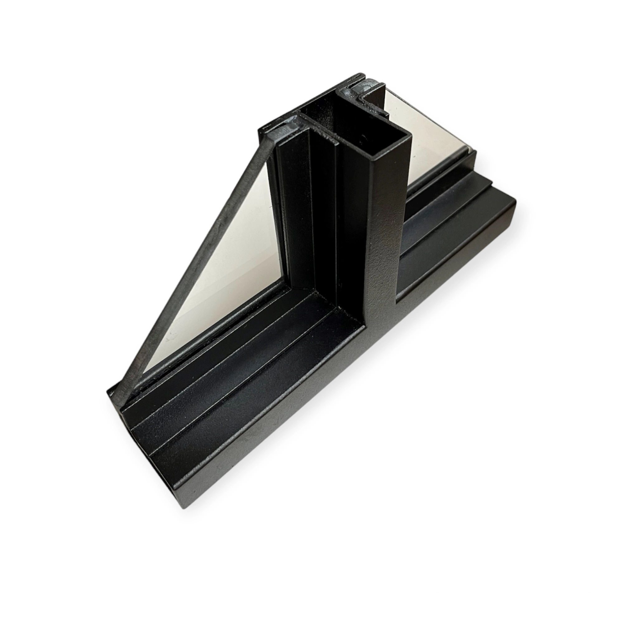 Breed T-profiel en L-glaslat