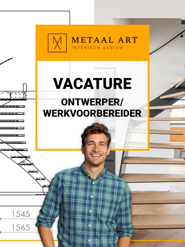 Ontwerper/werkvoorbereider bij Metaal Art